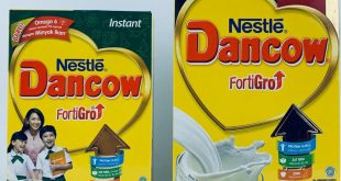 harga Susu Dancow full cream di Indomaret
