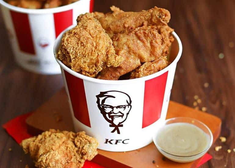 Harga ayam nasi KFC,